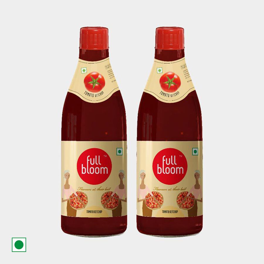 Tomato Ketchup Bottle, 500 g X 2, large