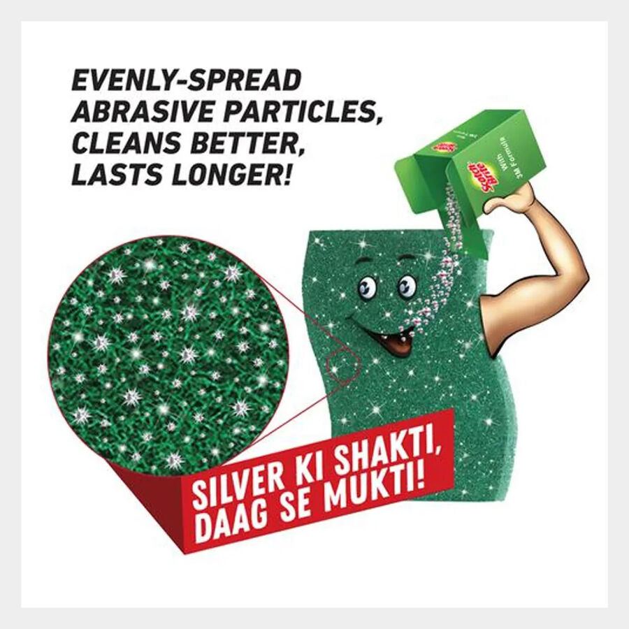 Silver Spark Scrub Pad, , large image number null