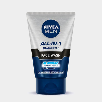 All in 1 Charcoal Face Wash For Men
