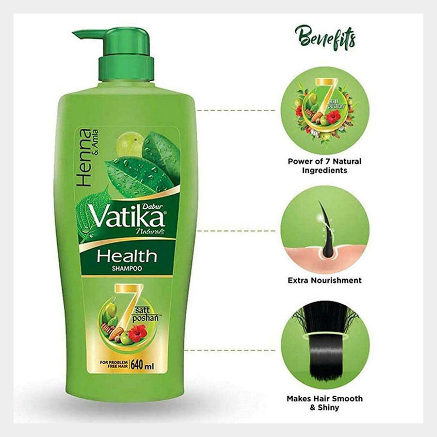 Vatika Health Shampoo, , large image number null