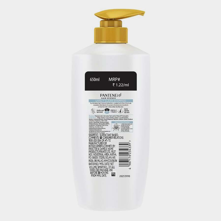 Lively Clean Hair Shampoo, , large image number null