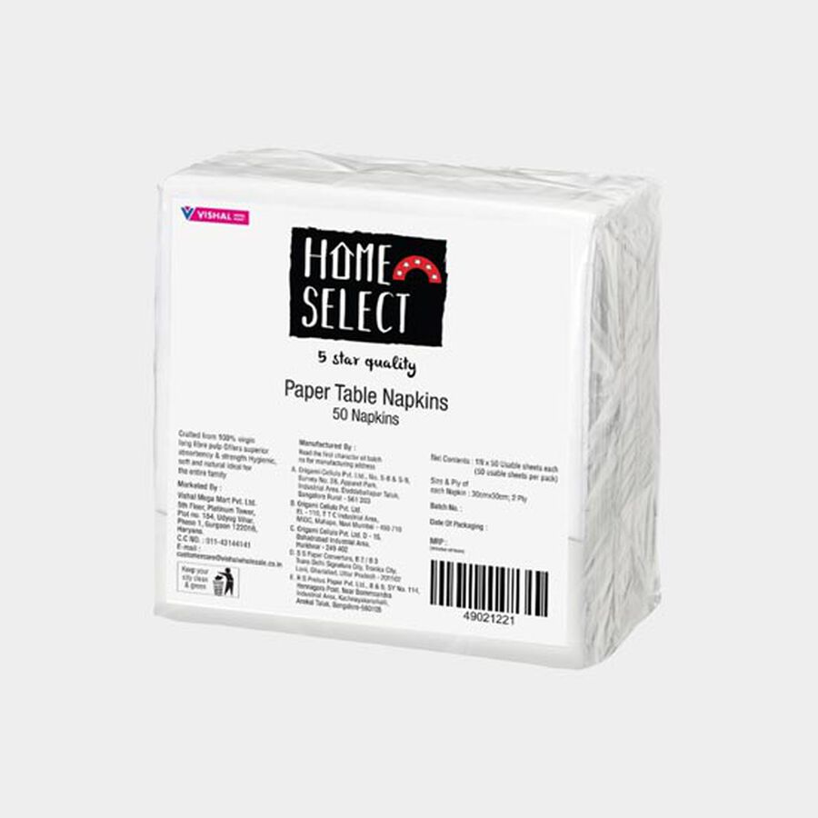 Paper Napkin - 30 X 30 cm, 2 Ply, , large image number null