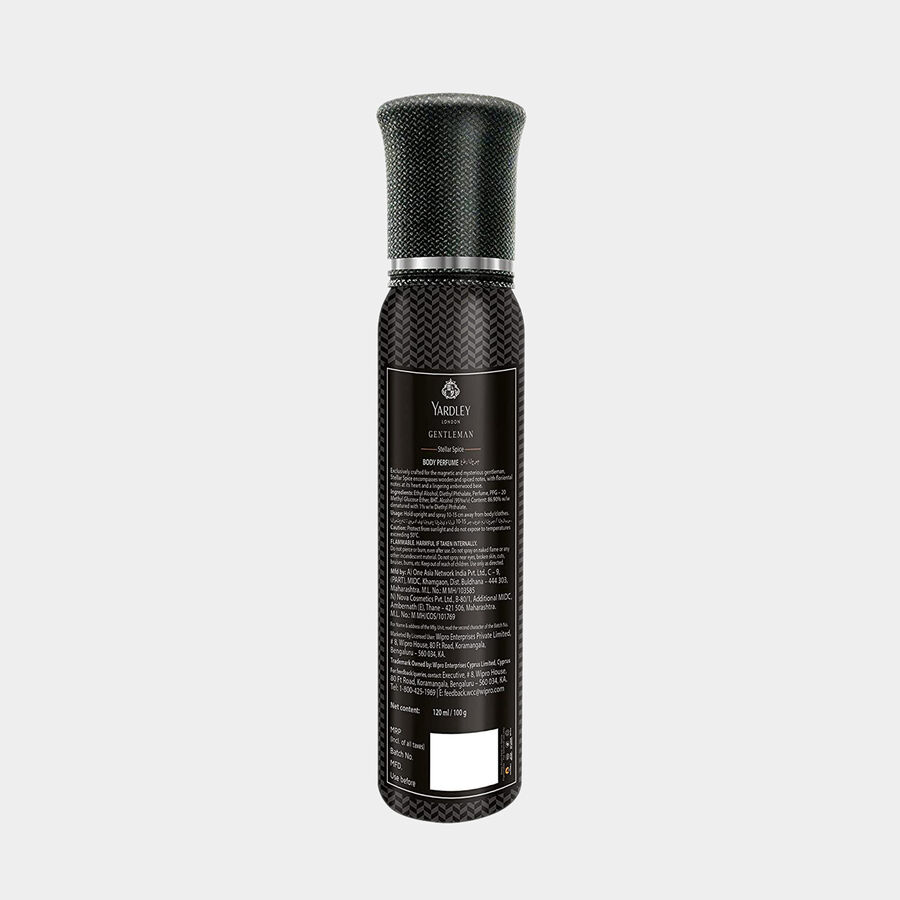 Gentleman Stellar Spice Deodorant Body Spray, , large image number null