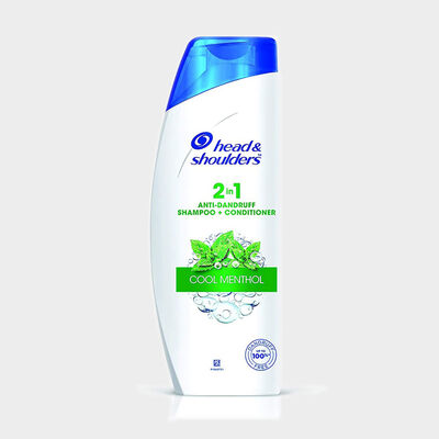 2 in 1 Cool Menthol Hair Shampoo