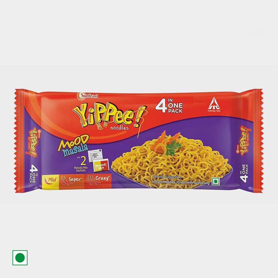 Yippee Mood Masala Noodles, , large image number null