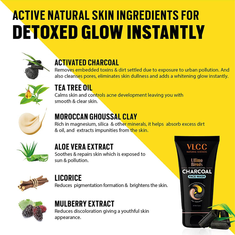 Charcoal Face Wash, , large image number null