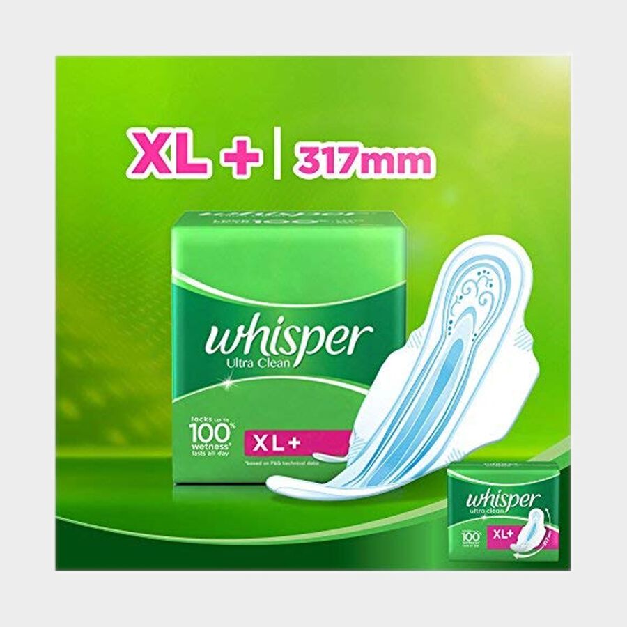 Ultra Clean XL+ Sanitary Pad, , large image number null