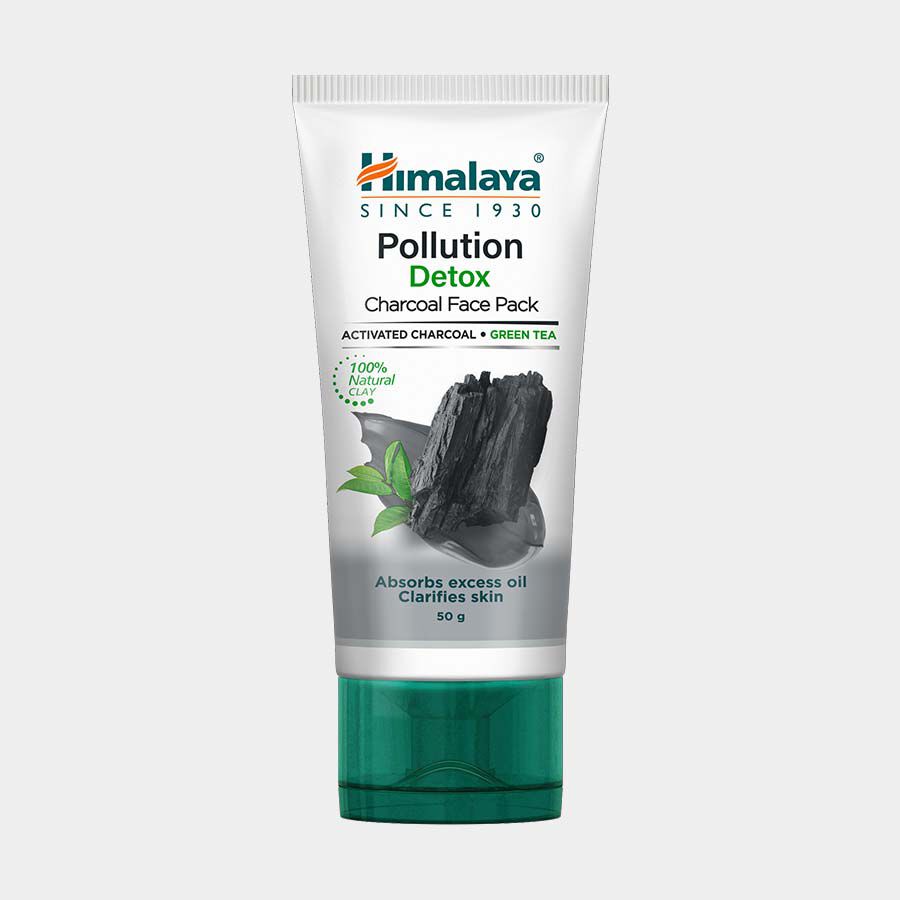 Charcoal Face Pack - Pollution Detox, , large image number null