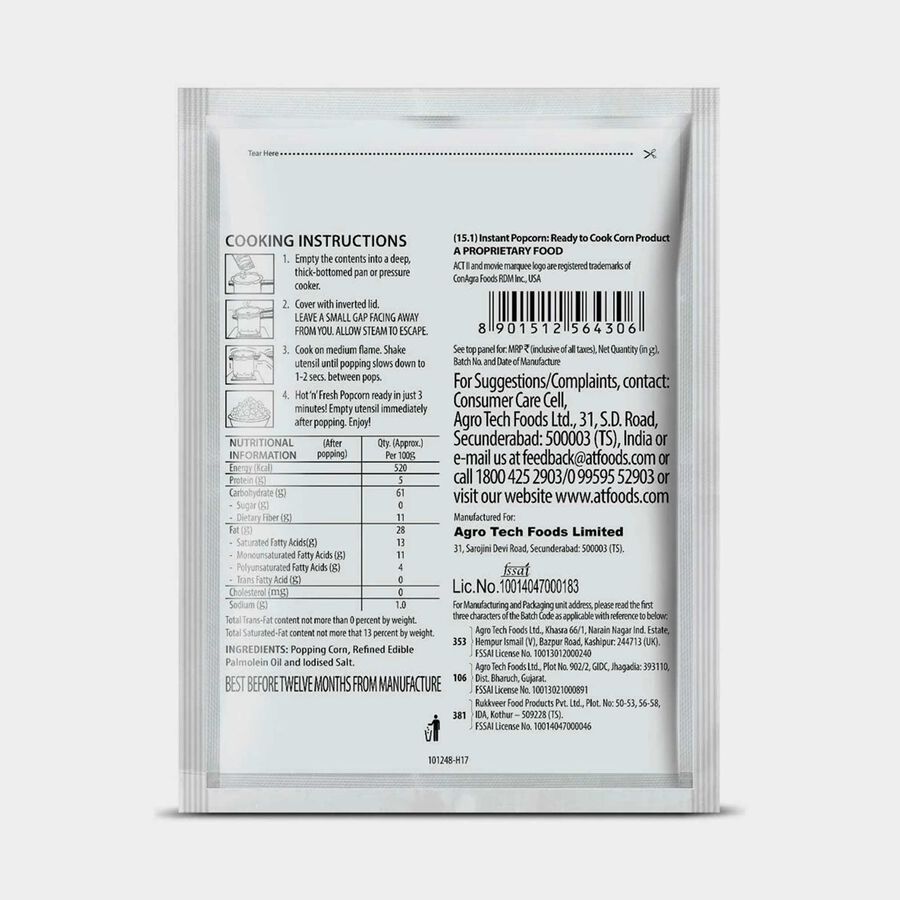 Instant Popcorn - Classic Salted, , large image number null