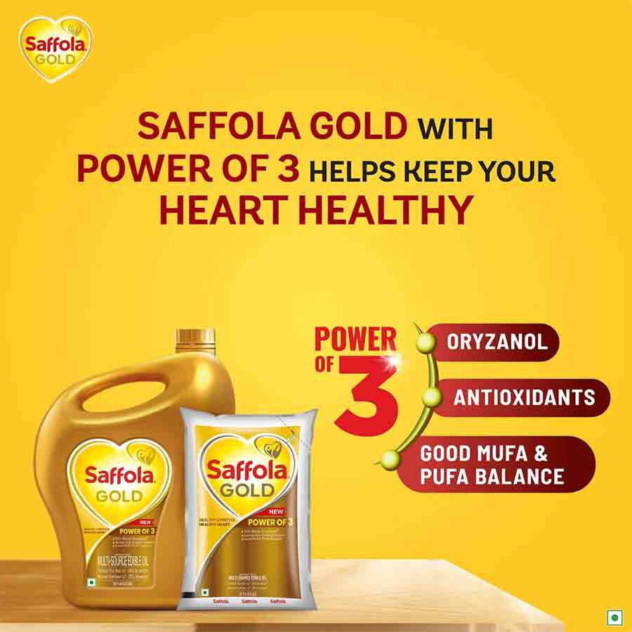Saffola Gold Oil, , large image number null