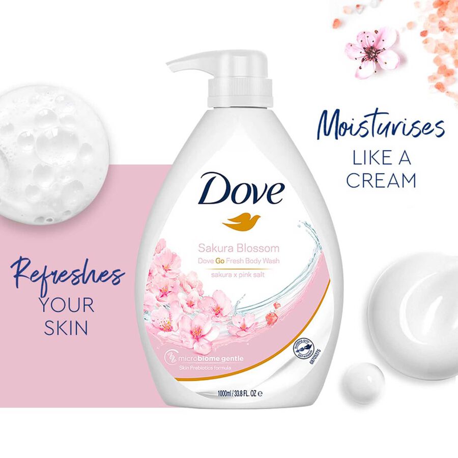 Go Fresh Sakura Blossom Body Wash, , large image number null