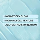 Super Light Gel Moisturiser &ndash; With Hyaluronic Acid & Vitamin E, For Glowing Skin, , small