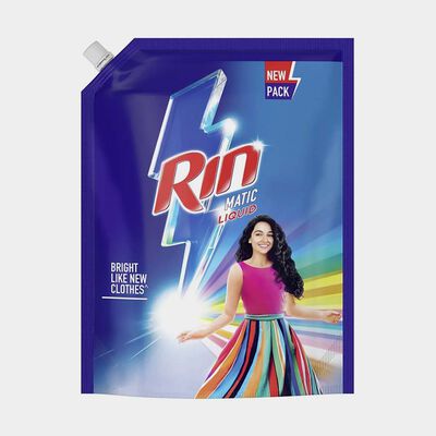 Rin Matic Liquid Detergent - Top Load