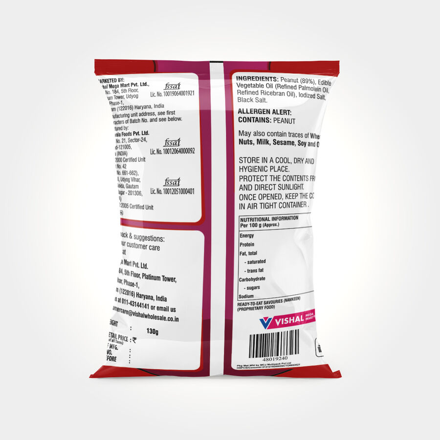 Salted Peanut Namkeen, , large image number null