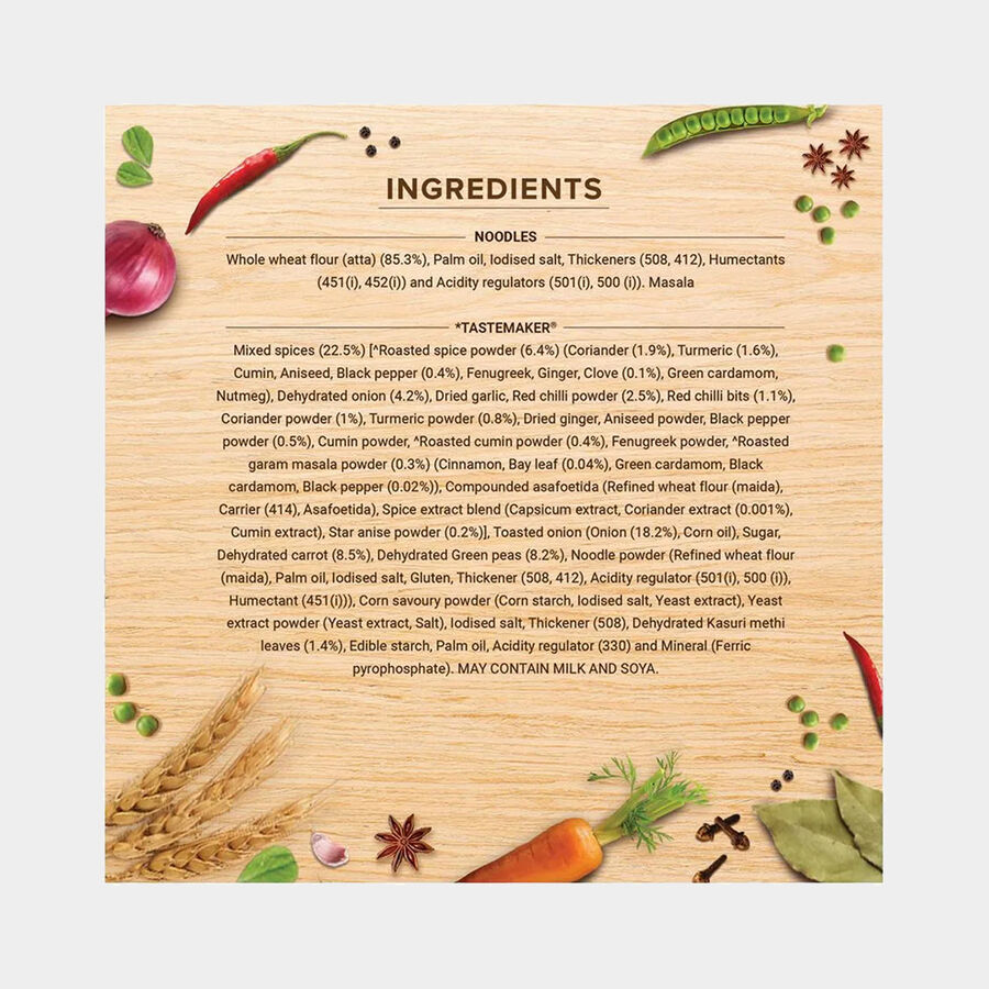 Maggi Nutri-Licious Veg Atta Masala Noodles, , large image number null