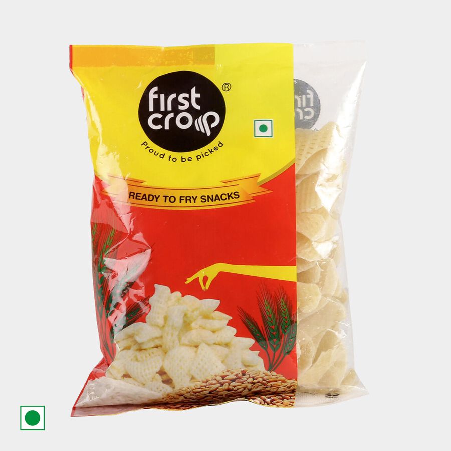 Ready To Fry Racket Shape Fryums, 200 g Pouch, large