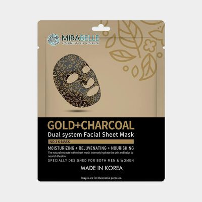 Gold & Charcoal Mask