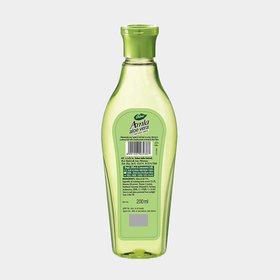 Amla Aloevera Hair Oil, , large image number null