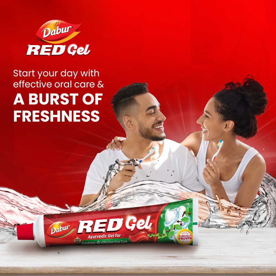 Red Gel Tooth Paste, , large image number null
