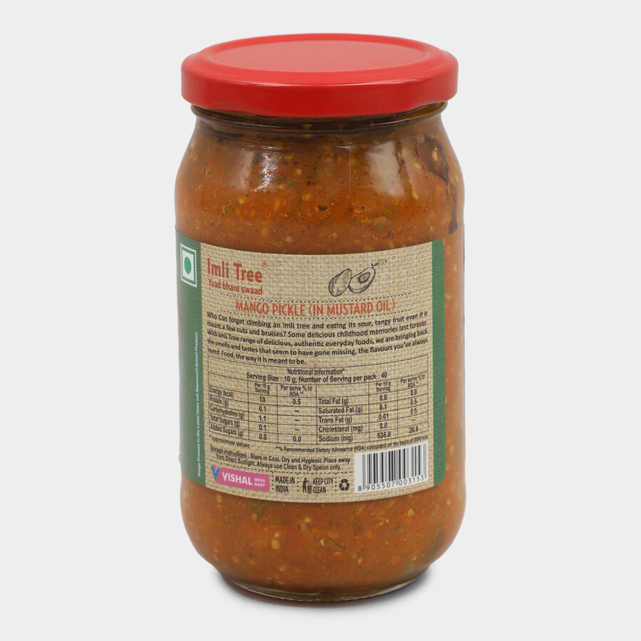 Mango Pickle Mustard Oil, 400 g, large