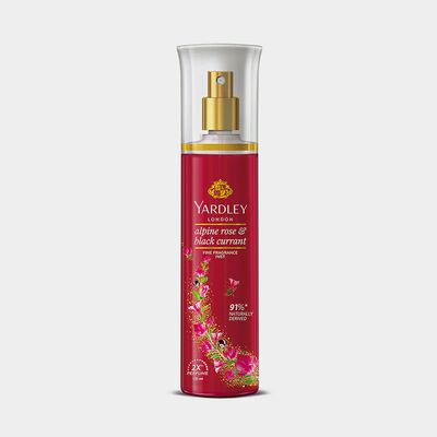 Rose & Black Currant Body Spray Mist