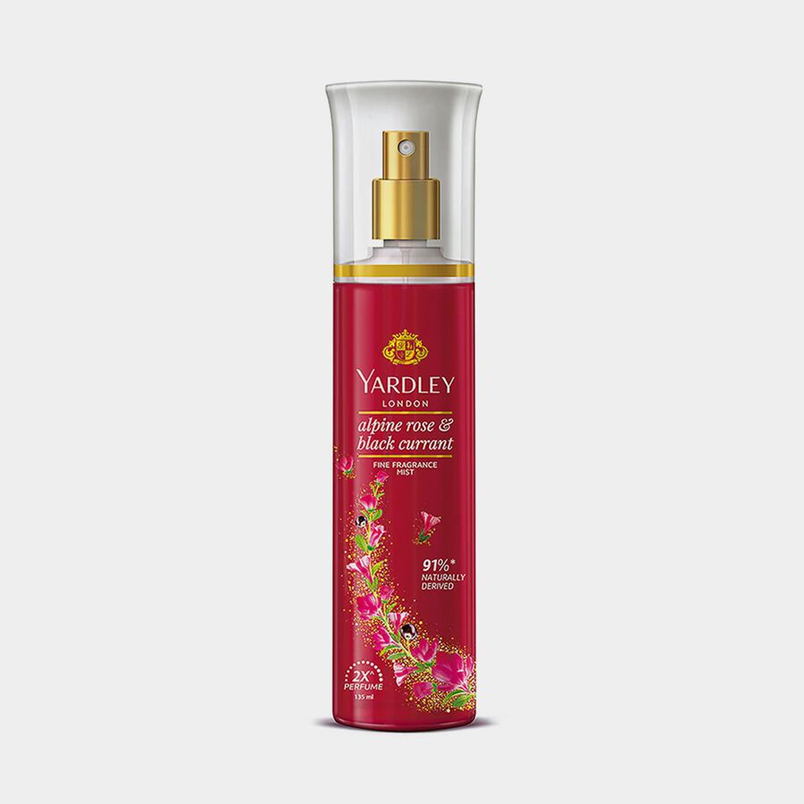 Rose & Black Currant Body Spray Mist, , large