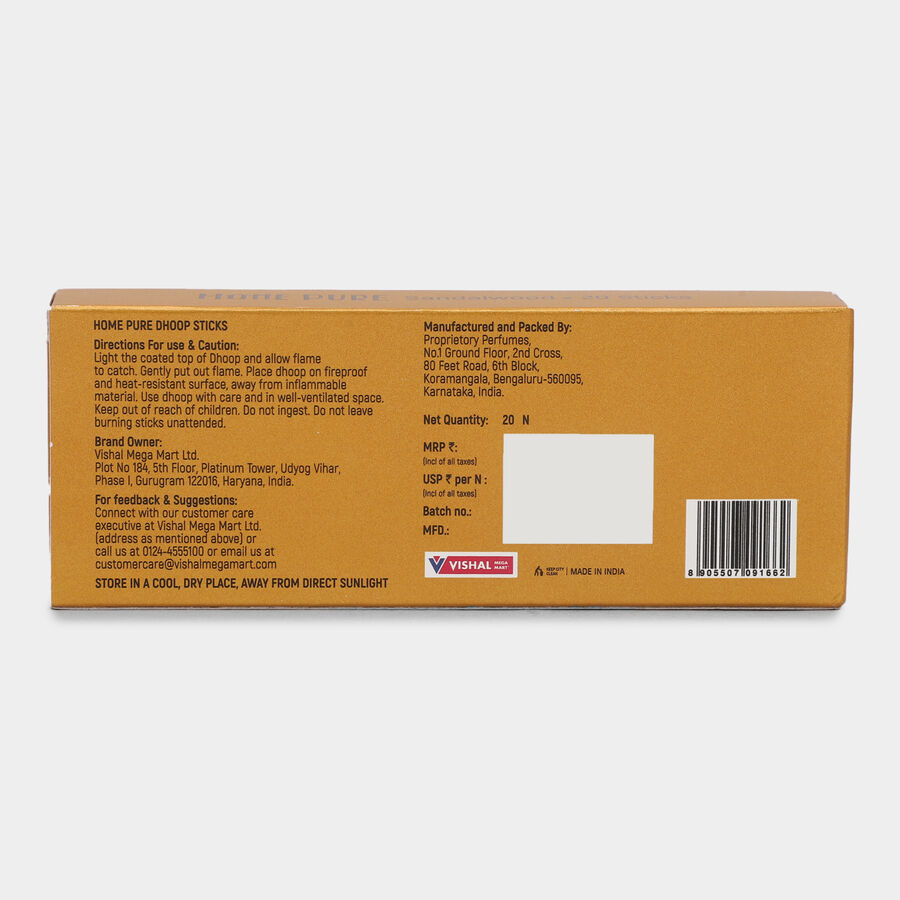 Dhoop Stick Sandal, , large image number null