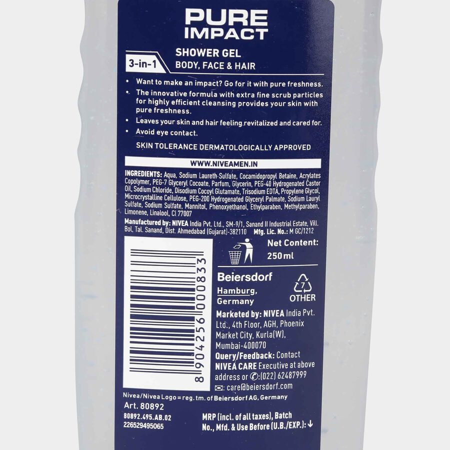 Pure Impact Body Wash, , large image number null