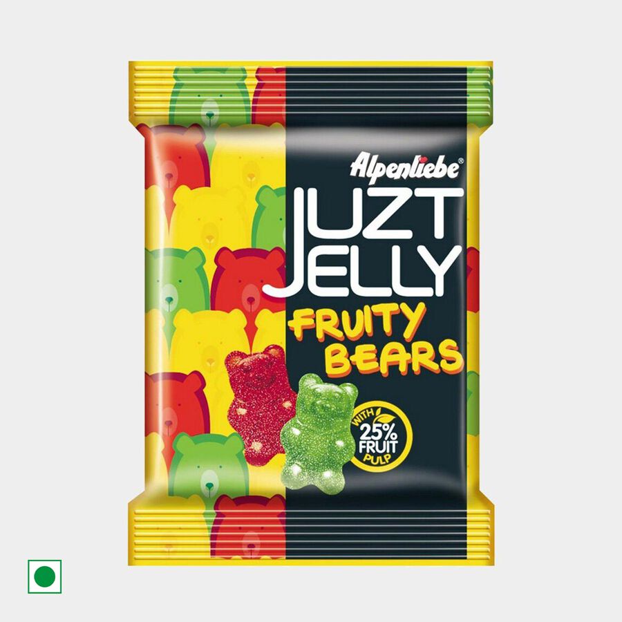 Juzt Jelly Fruity Bears, 72.8 g, large image number null