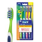 Criss Cross Deep Clean Soft Bristles Toothbrush, , small