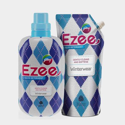 Liquid Detergent 1Kg bottle + 1Kg Refill Pouch