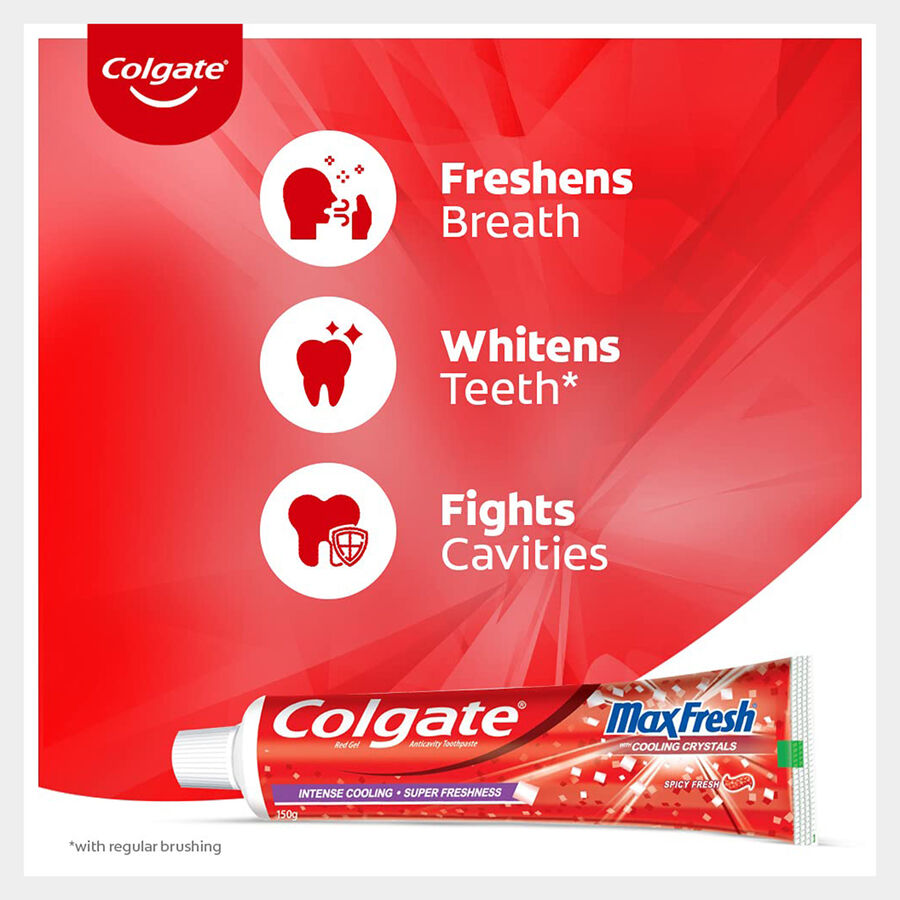 Max Fresh Tooth Paste, 150 g X 2, large image number null