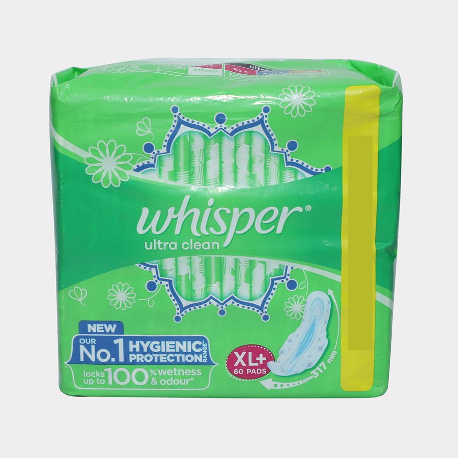 Ultra Clean XL+ Sanitary Pad, , large image number null