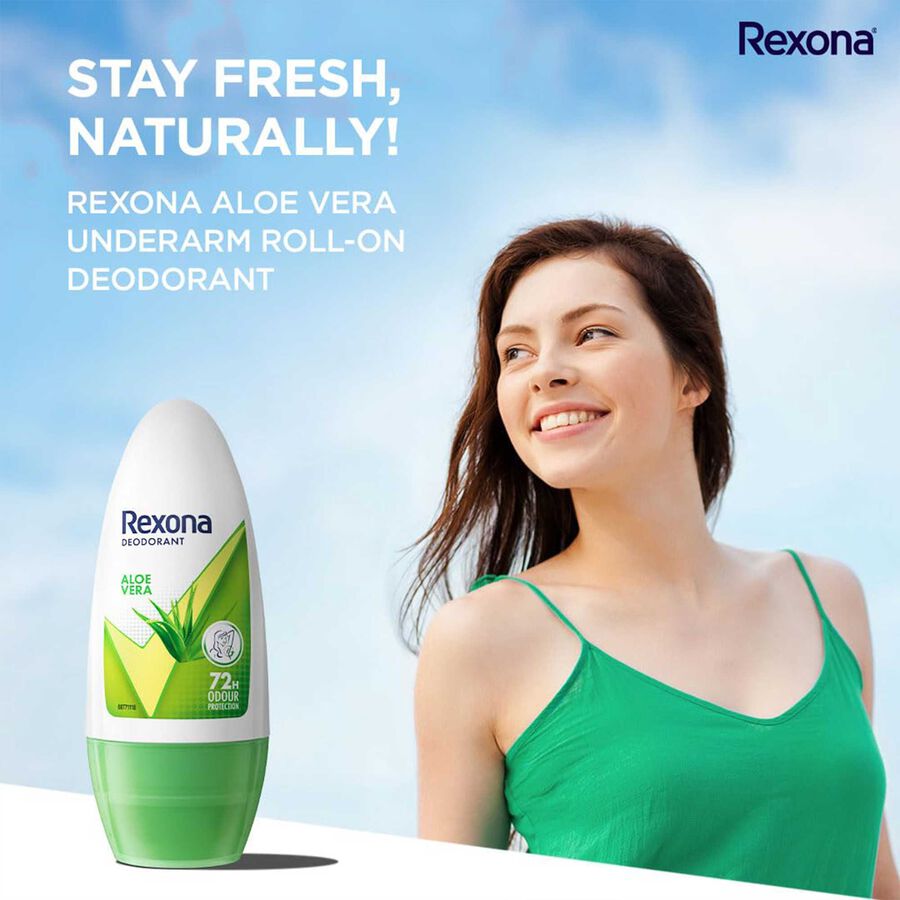 Aloe Vera Underarm Roll On Deodorant, , large image number null