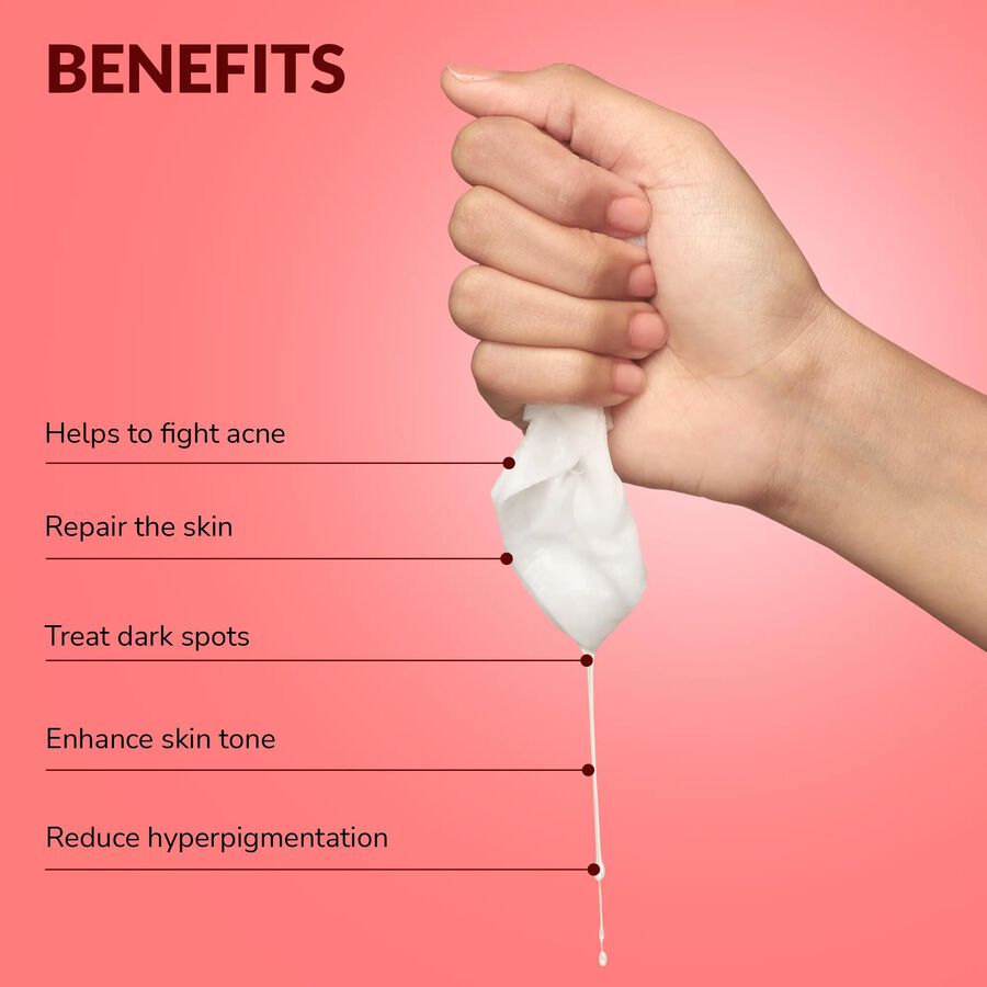 Wine Fairness Sheet Facial Mask, , large