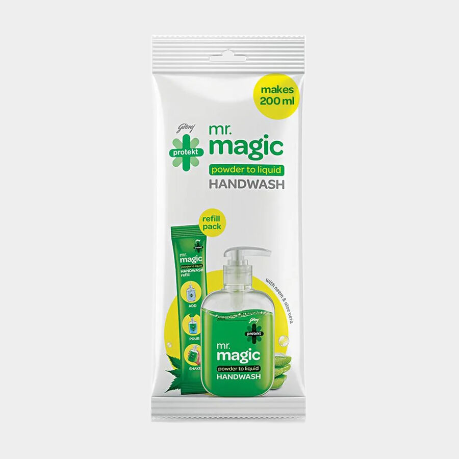 Protekt Mr magic neem and Aloe vera handwash refill, , large image number null