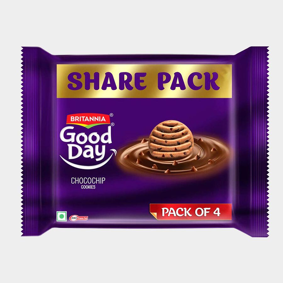 Good Day Choco Chip Cookies Combo 3+1, , large image number null