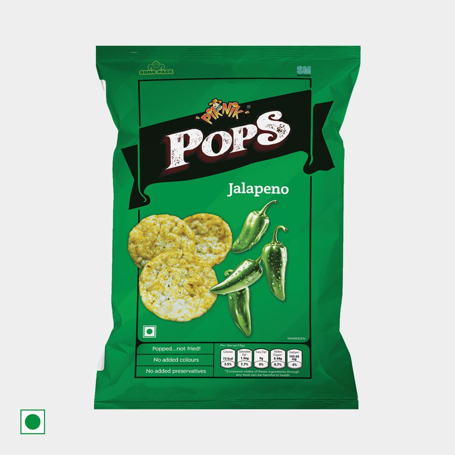 Pops Jalapeno Namkeen, 60 g, large image number null