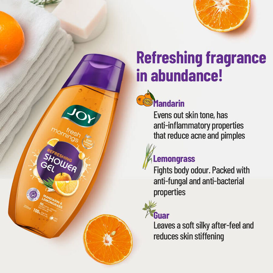 Refreshing Mandarin & Lemongrass Shower Gel, , large image number null