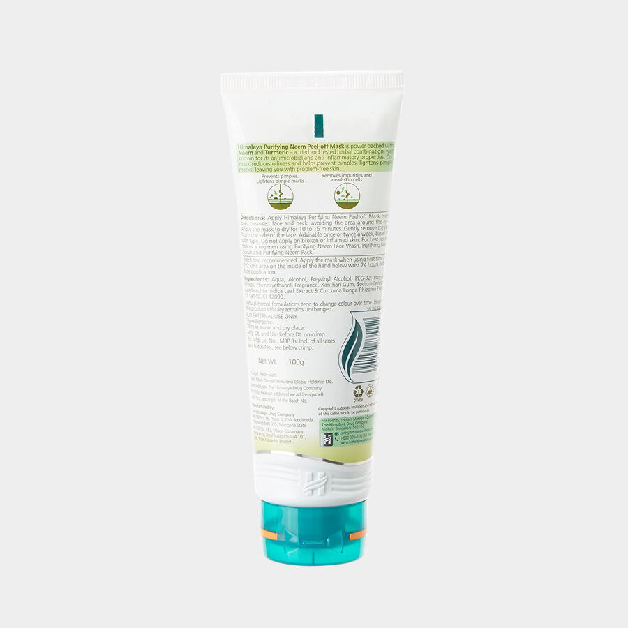 Neem Peel Off Mask, , large image number null