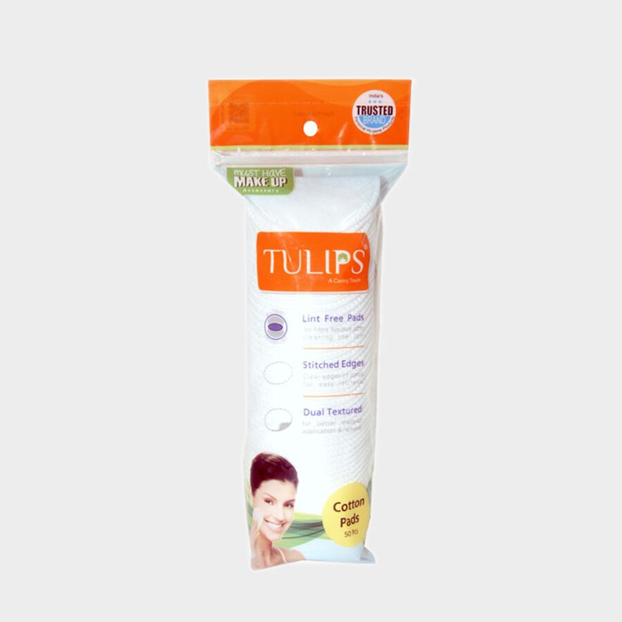 Tulips Cotton Pads 50 Pcs., , large image number null