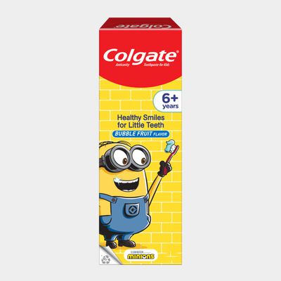 Minions Toothpaste - Bubble Fruit Flavor