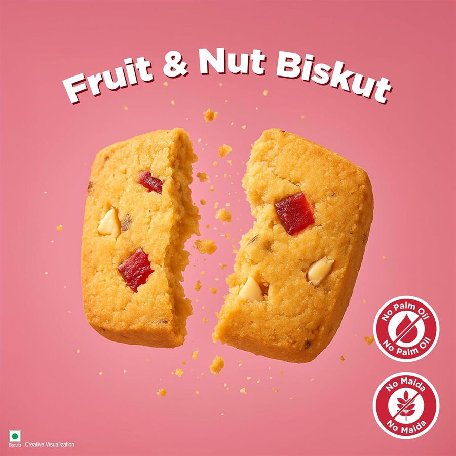 Swaadesi Bakerywala Fruit Biskut, , large