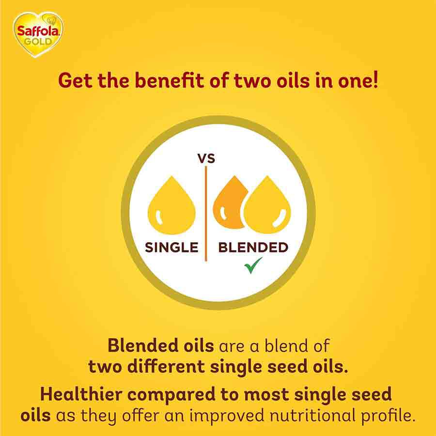 Saffola Gold Oil, , large image number null