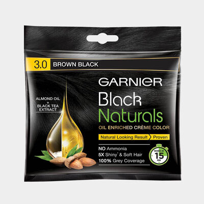 Black Brown Hair Colour Shade 3