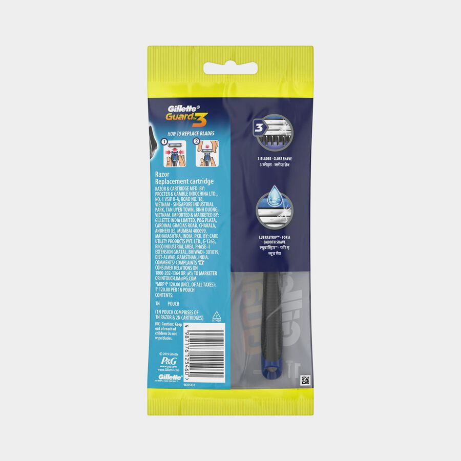 Gillette Guard 3 in 1 Cartridge, , large