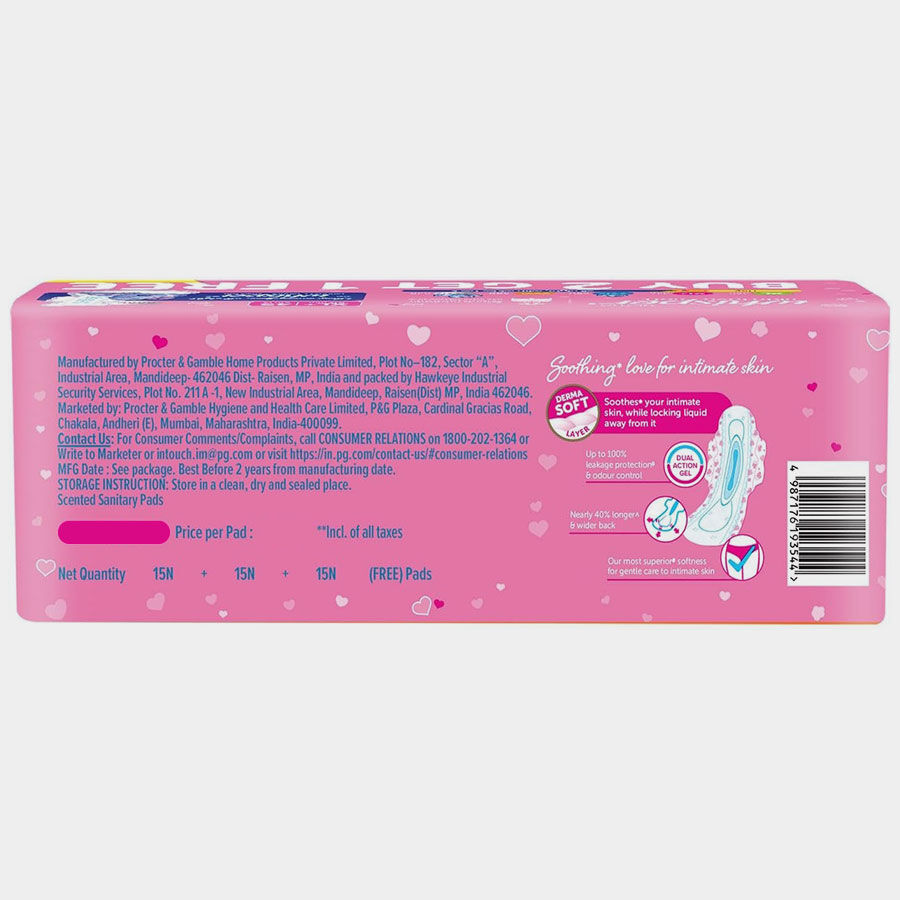 Ultra Soft XL Sanitary Pad, , large image number null