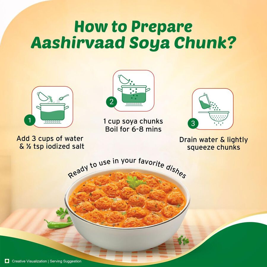 Mini Soya Chunks, , large