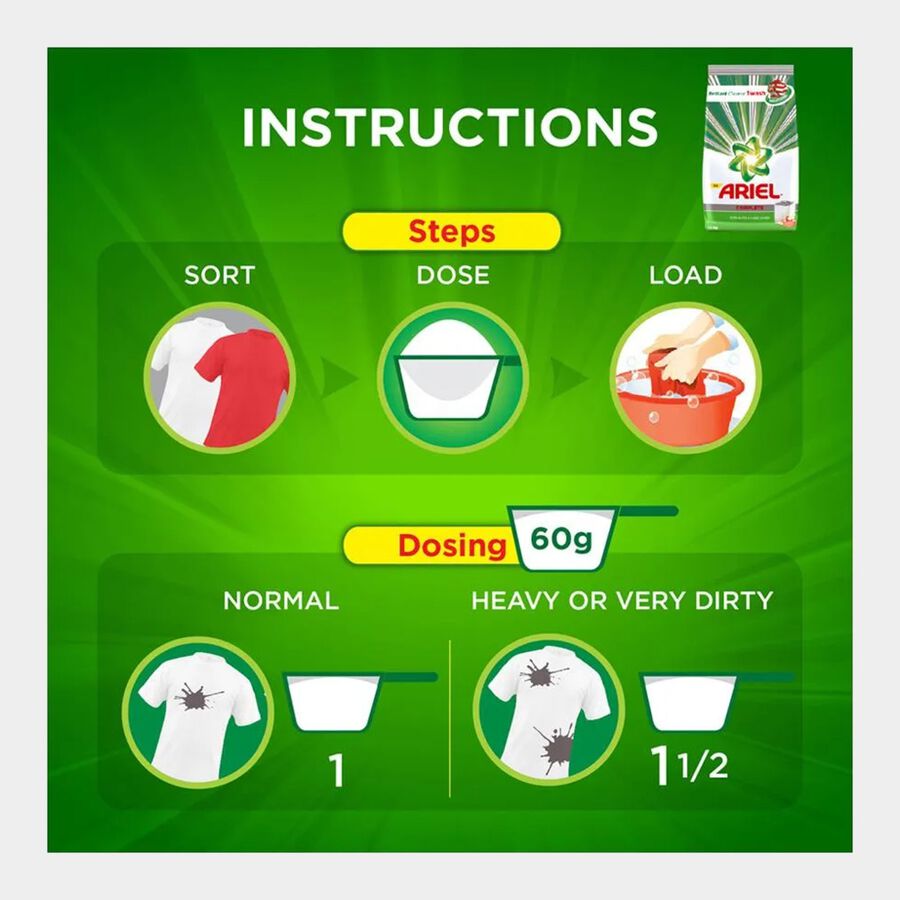 Complete Semi-auto & Hand-wash Detergent Powder, , large image number null