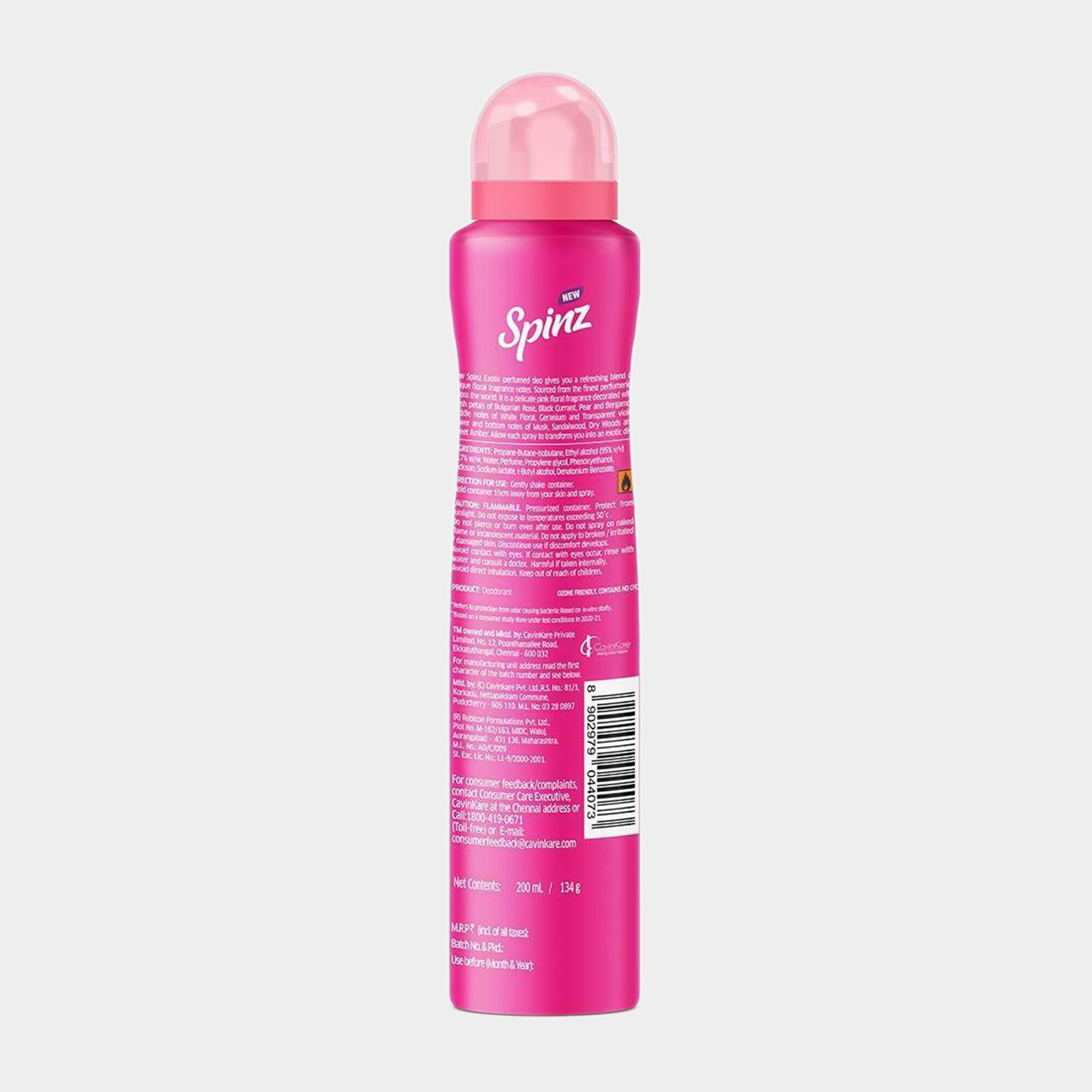 Spinz perfume black deals
